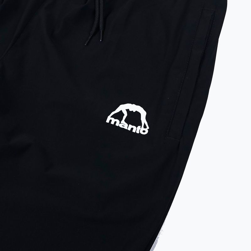 Herren Manto Logo Jogger schwarz 3