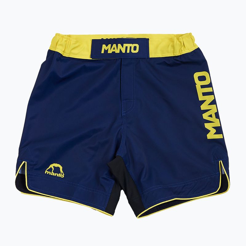 MANTO Stripe 2.0 Herren Trainingsshorts navy blau MNS002_NAV_2S