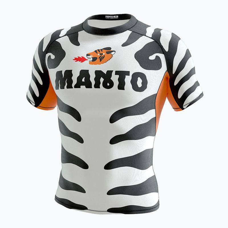 MANTO Herren Rashguard Tigre weiß MNR849_WHT_2S