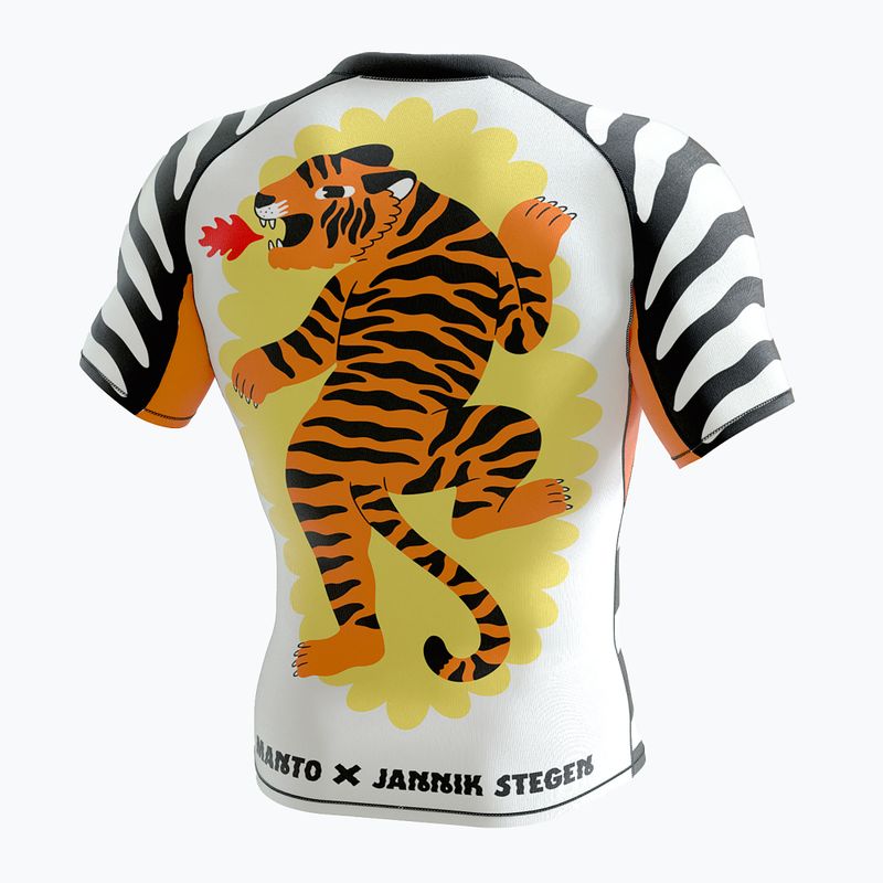MANTO Herren Rashguard Tigre weiß MNR849_WHT_2S 2