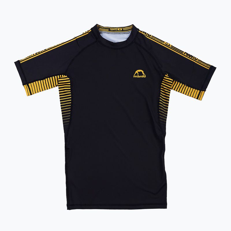 MANTO Stripe 2.0 Herren Rashguard schwarz MNR851_BLK_2S 3