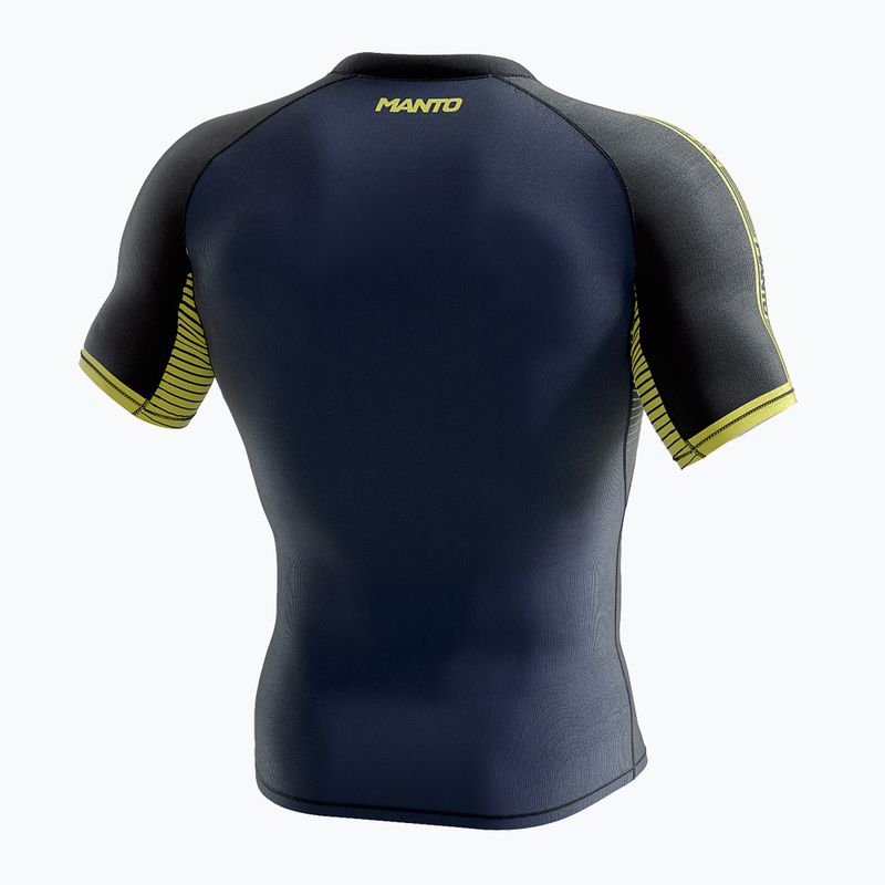 MANTO Stripe 2.0 Herren Rashguard navy blau MNR851_NAV_2S 2