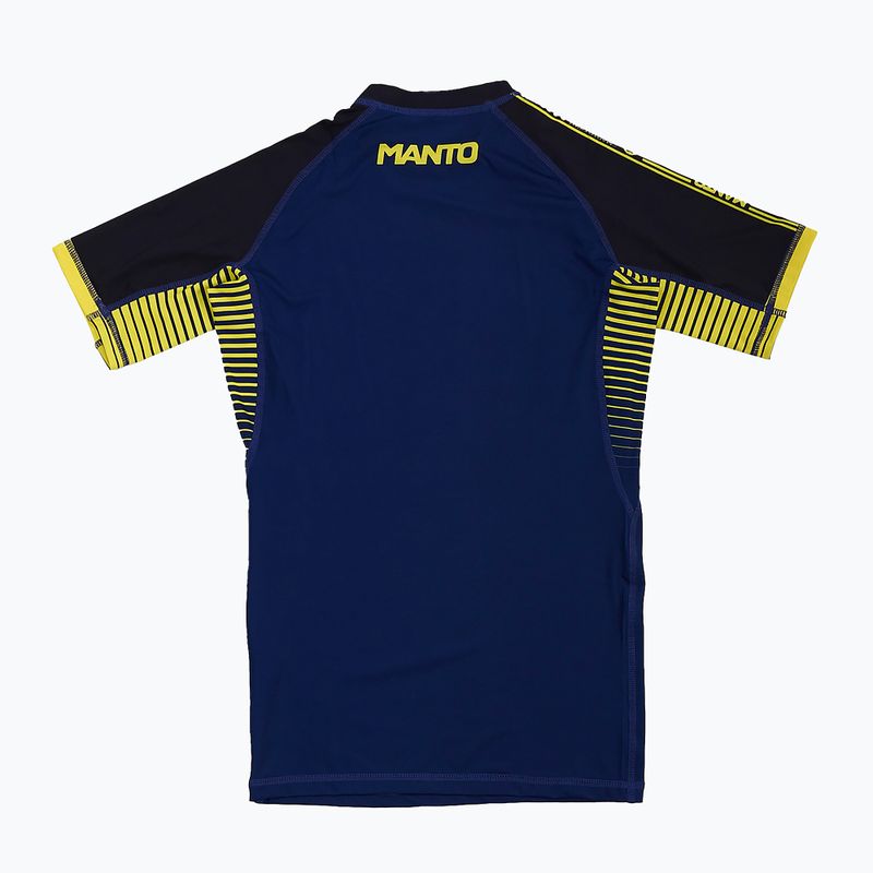 MANTO Stripe 2.0 Herren Rashguard navy blau MNR851_NAV_2S 4