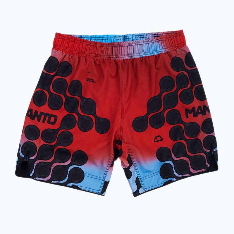 MANTO Organic Herren Trainingsshorts rot MNS006_RED_2S