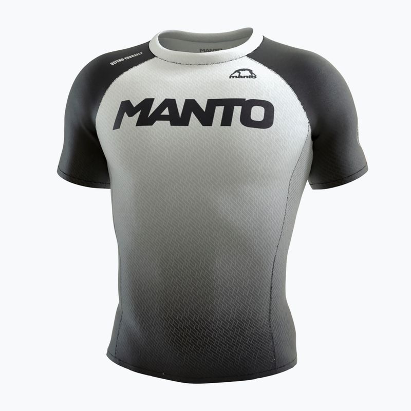 MANTO Herren Rashguard Rang weiß MNR510_WHT_2S
