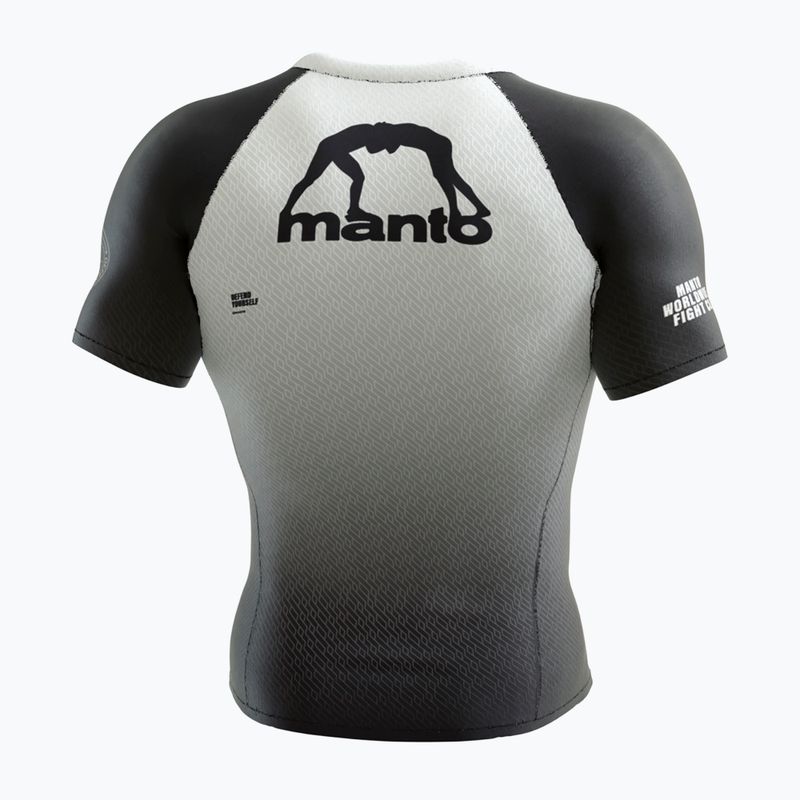 MANTO Herren Rashguard Rang weiß MNR510_WHT_2S 2