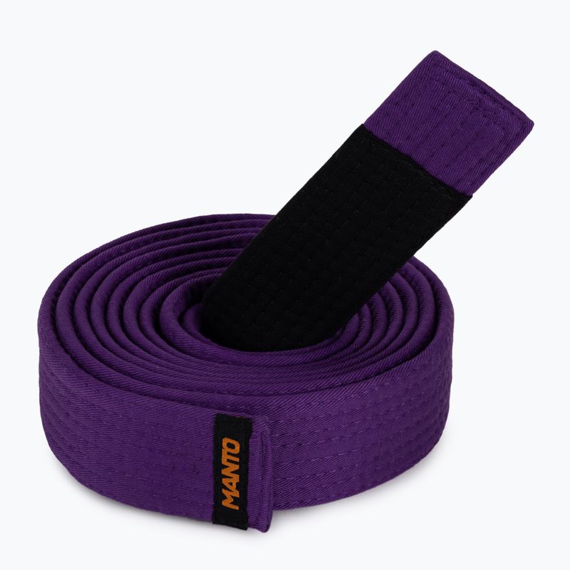 BJJ Gürtel MANTO Label lila MNA854_PUR_A1 3