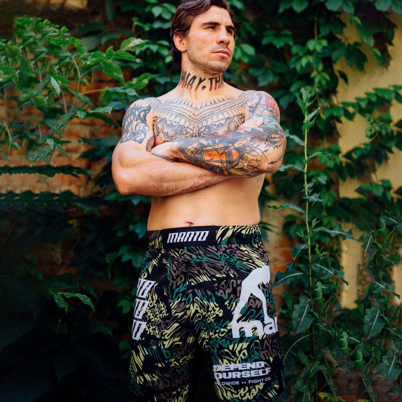 MANTO Distort moro Herren Trainingsshorts MNS518 7