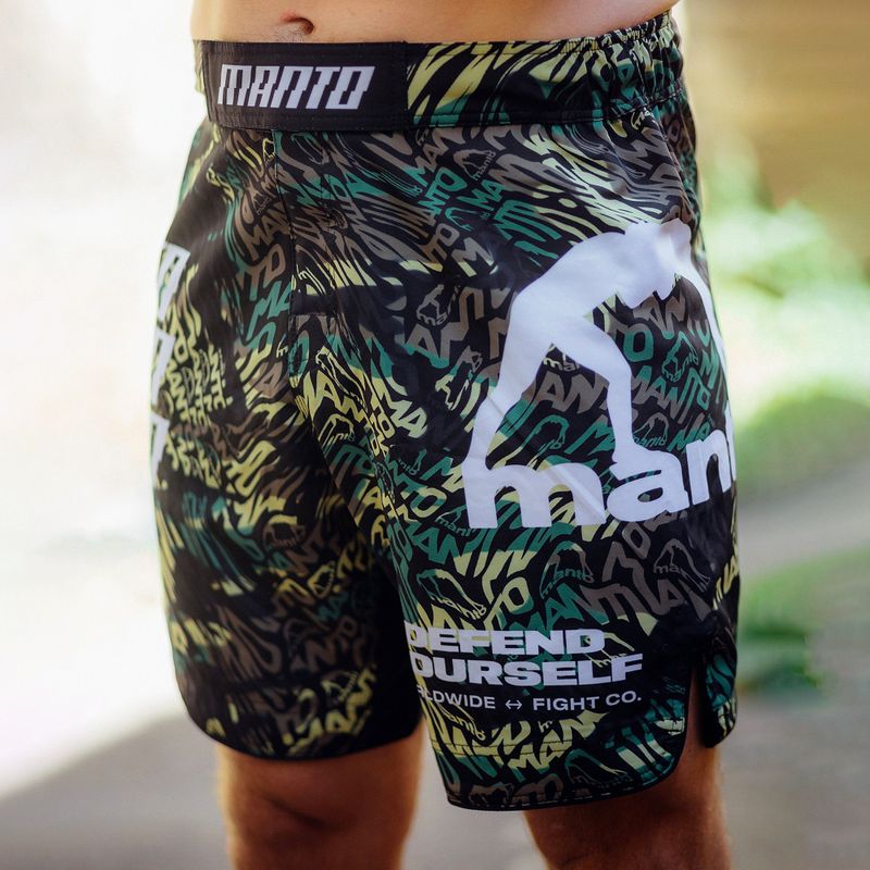 MANTO Distort moro Herren Trainingsshorts MNS518 8