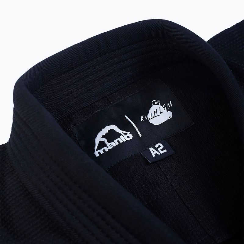Gi für BJJ Herren MANTO Ruinismus schwarz MNG980_BLK_A1 4