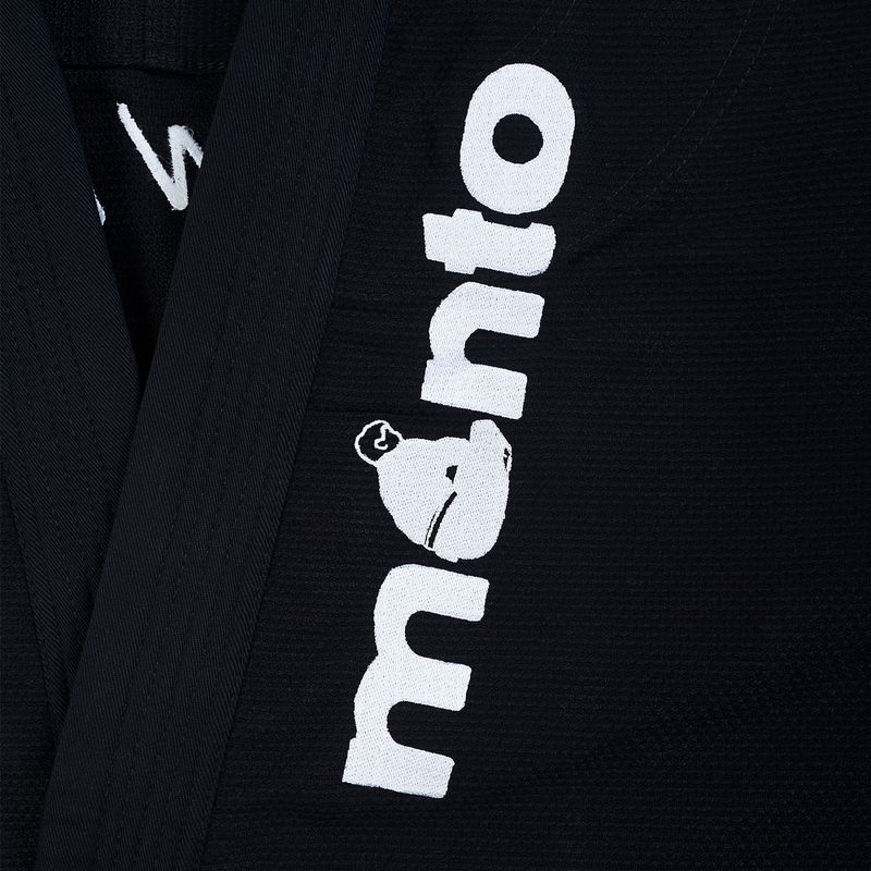 Gi für BJJ Herren MANTO Ruinismus schwarz MNG980_BLK_A1 5
