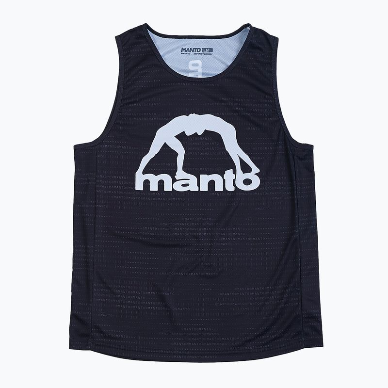 Herren Tanktop MANTO Overload schwarz MNT36