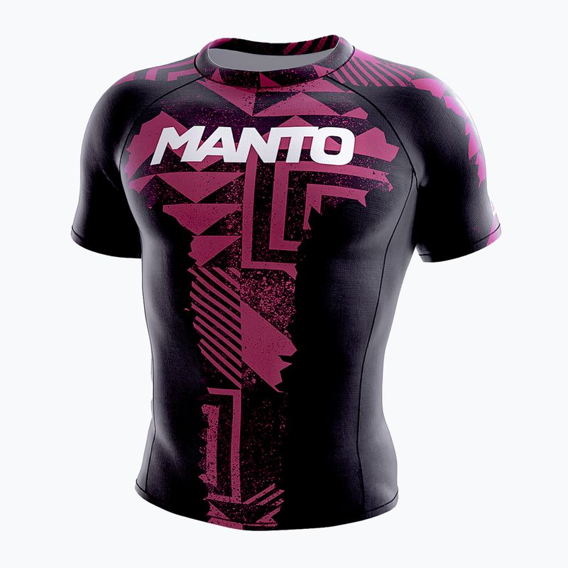 Rashguard MANTO Fragments Rashguard czaron-rot MNR867