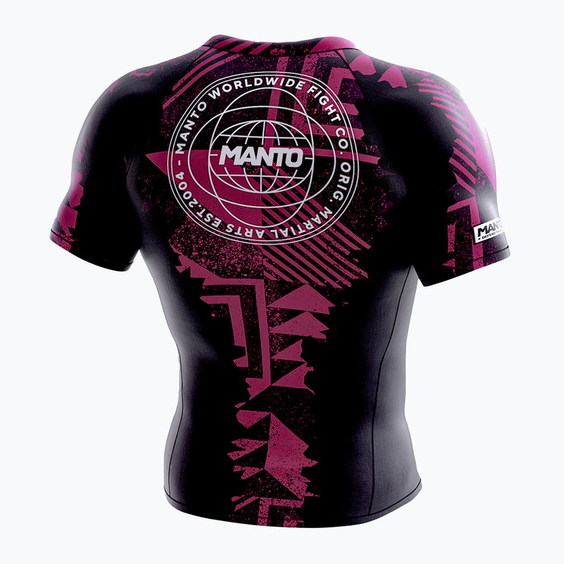 Rashguard MANTO Fragments Rashguard czaron-rot MNR867 2