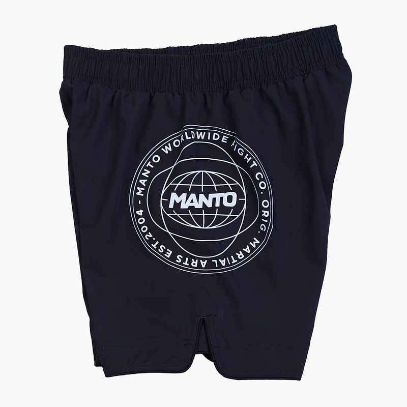 Herren Shorts MANTO Fragments schwarz-rot MNR868 2