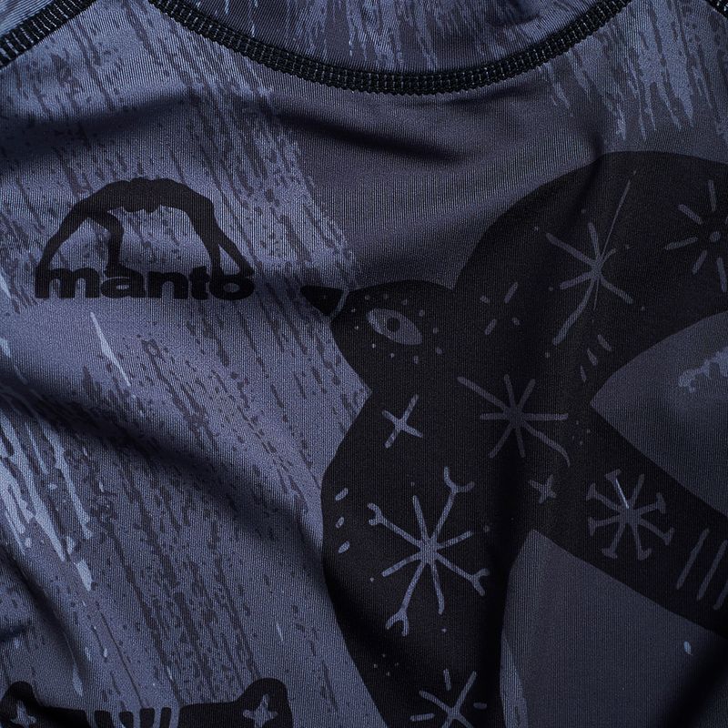Rashguard Manto Livings SS grau MNR872 5