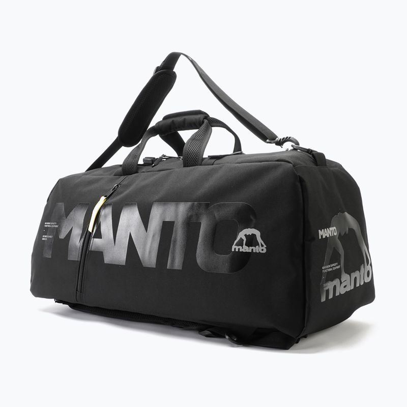 MANTO 2-in-1 Blackout Trainingstasche schwarz MNB008_BLK 2