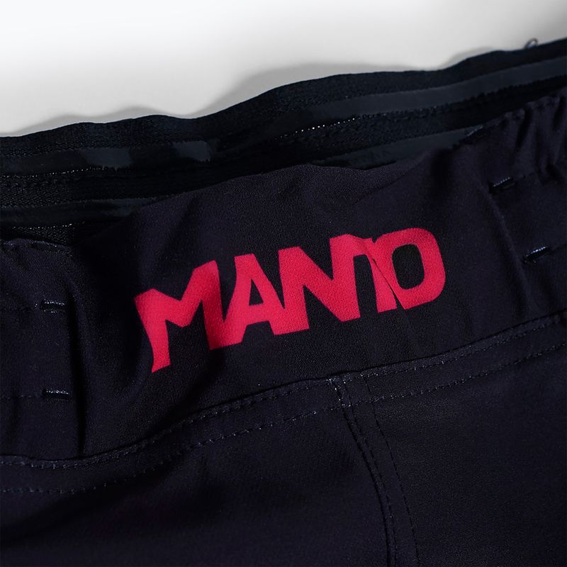 MANTO Leopard black print Herren Trainingsshorts MNS553 2