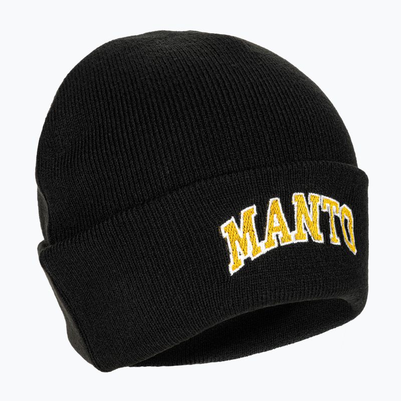 MANTO Varsity Wintermütze schwarz