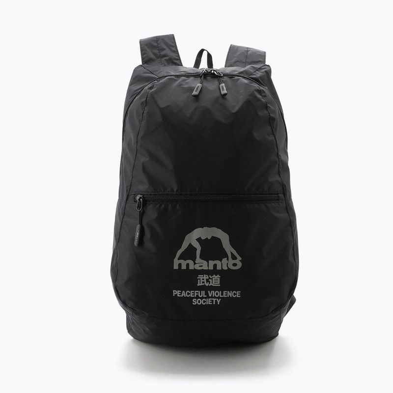 MANTO Society Rucksack schwarz MNB009_BLK