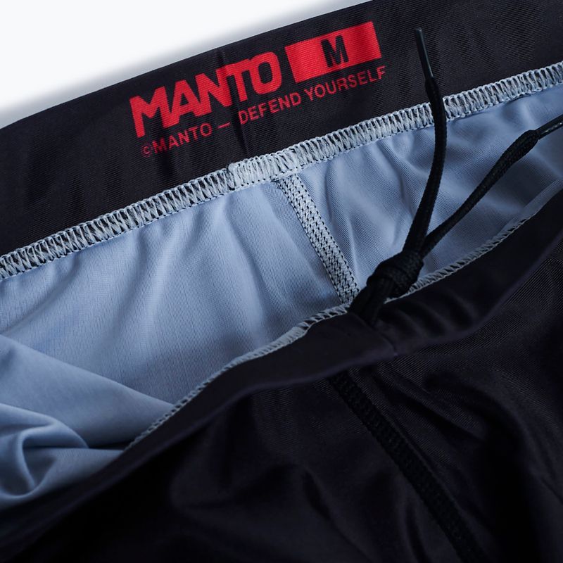 MANTO Night Out Herren Trainingsleggings schwarz/rot 5