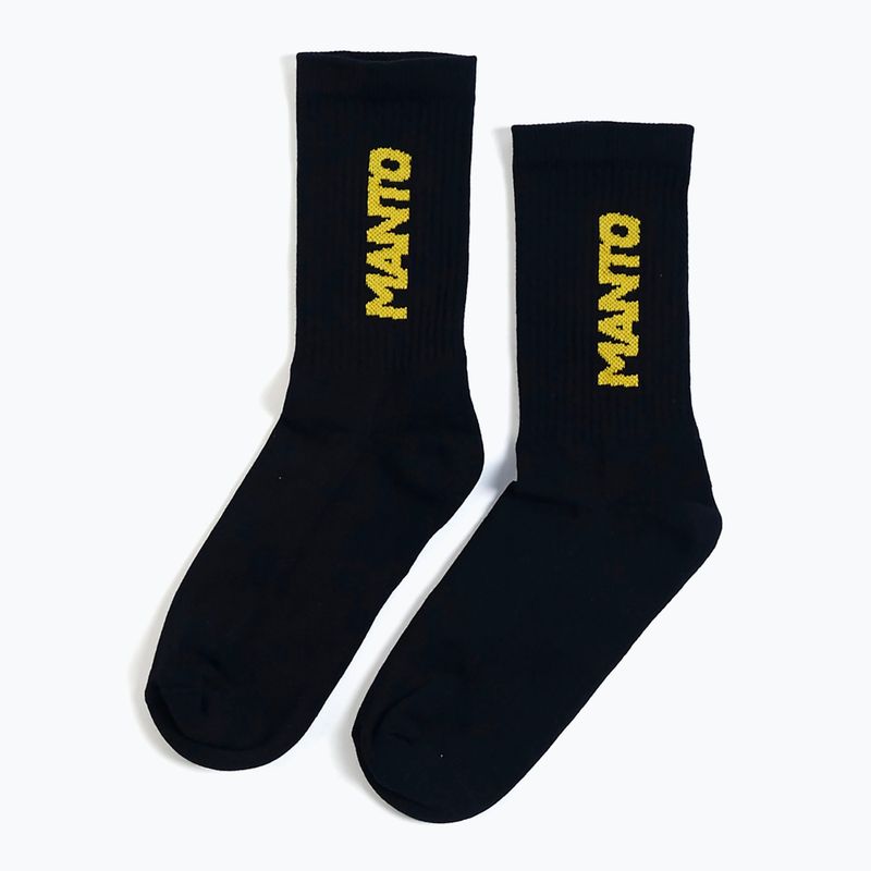 MANTO Logotype 23 Socken 1 Paar schwarz