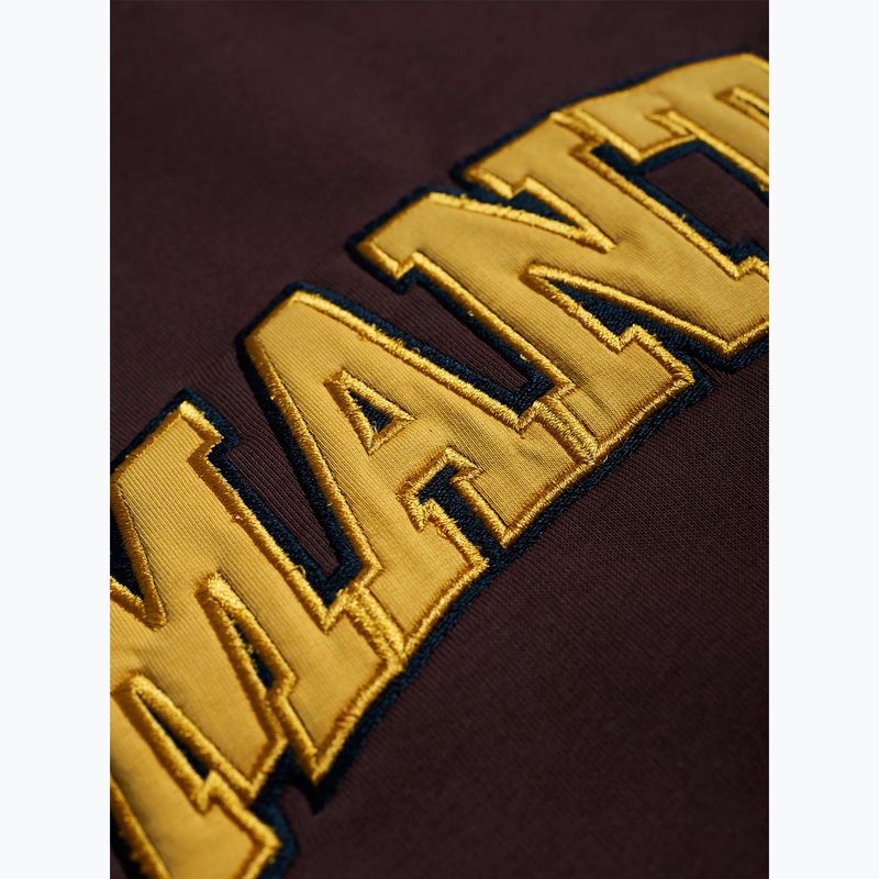 MANTO Herren Varsity Sweatshirt braun 3