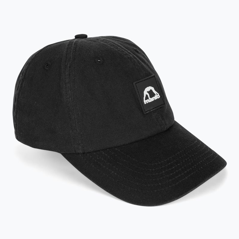 MANTO Label 23 Dad Cap schwarz