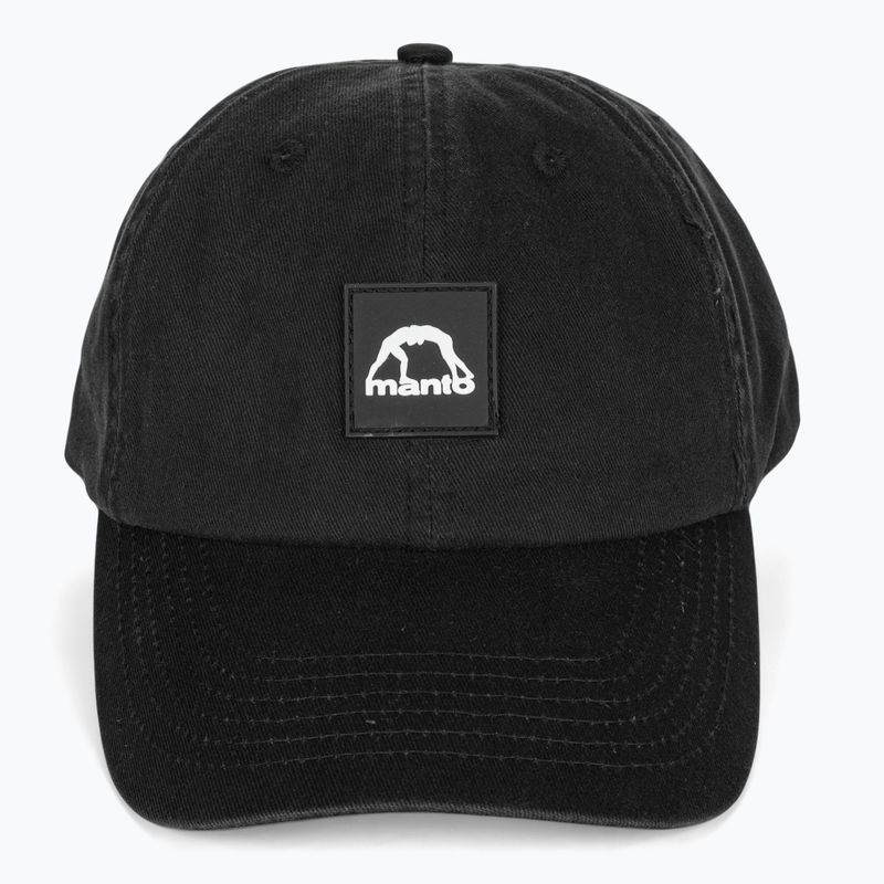 MANTO Label 23 Dad Cap schwarz 4