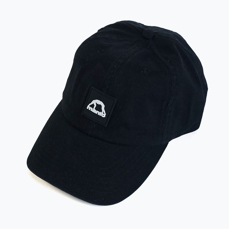 MANTO Label 23 Dad Cap schwarz 6