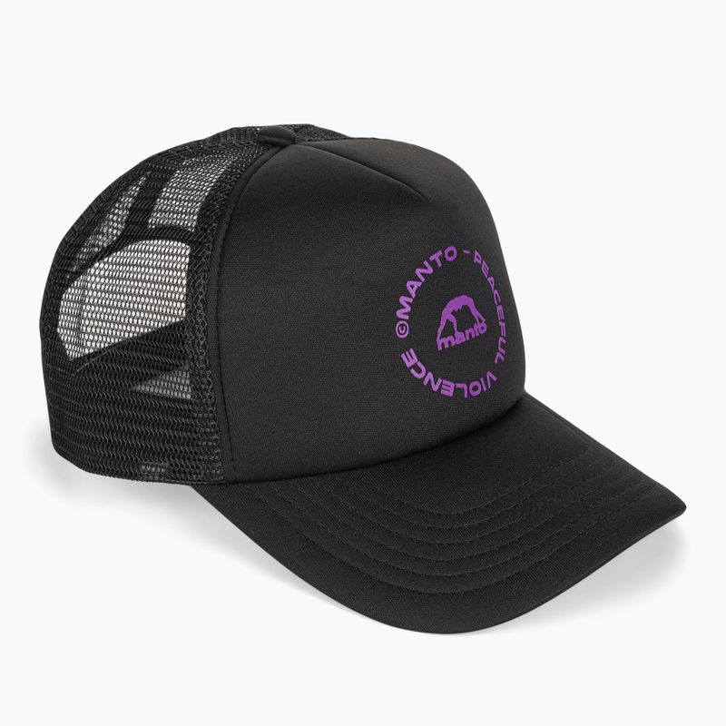 MANTO Mission schwarze Baseballkappe