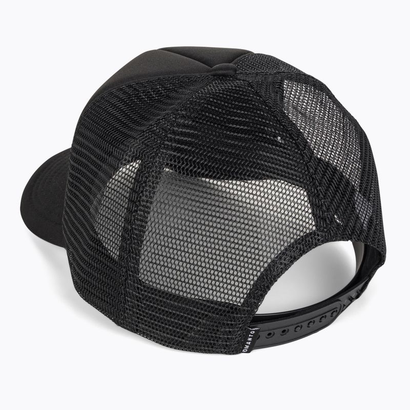 MANTO Mission schwarze Baseballkappe 4
