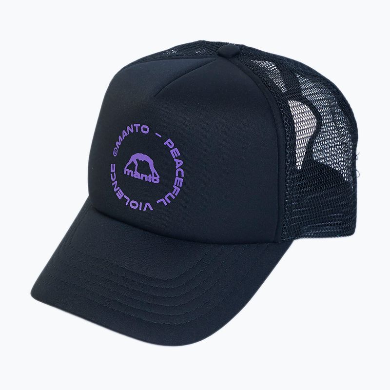 MANTO Mission schwarze Baseballkappe 6