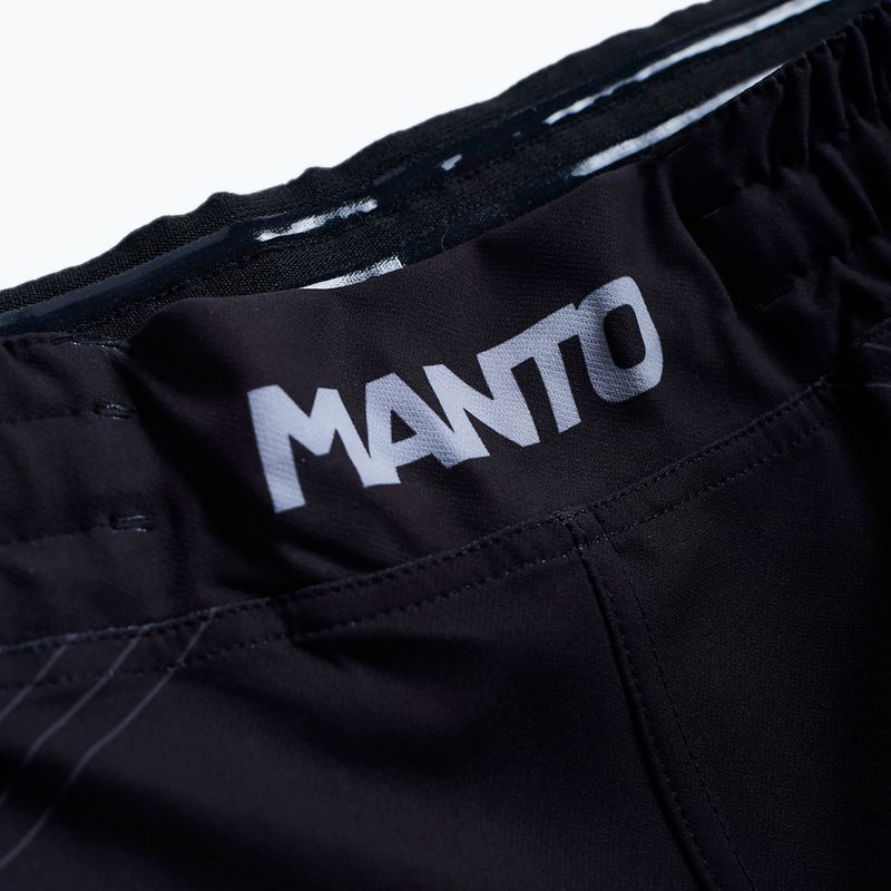 MANTO Herren-Trainingsshorts Flow schwarz 3