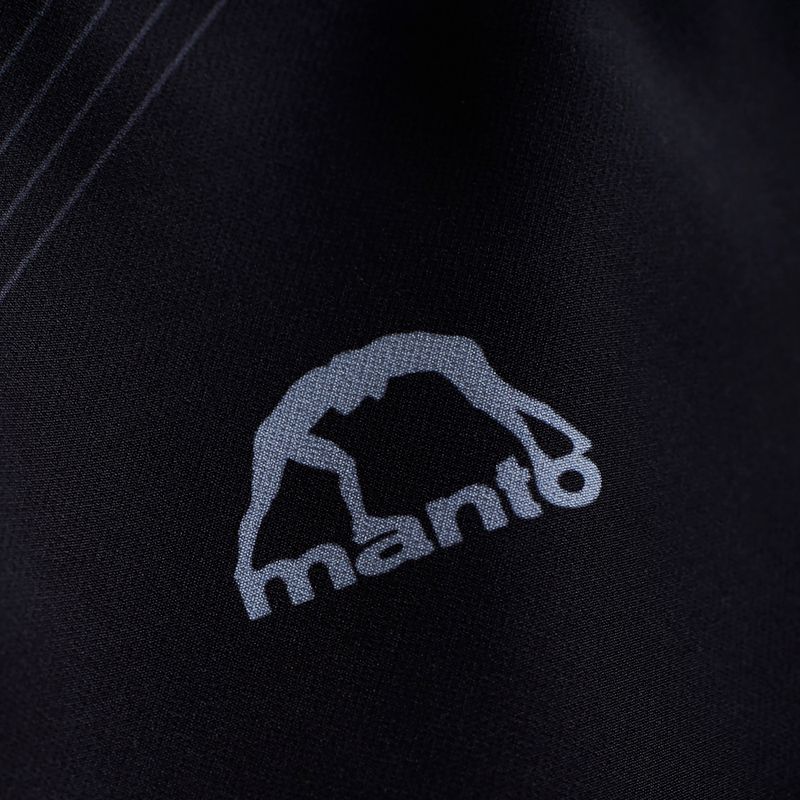 MANTO Herren-Trainingsshorts Flow schwarz 6