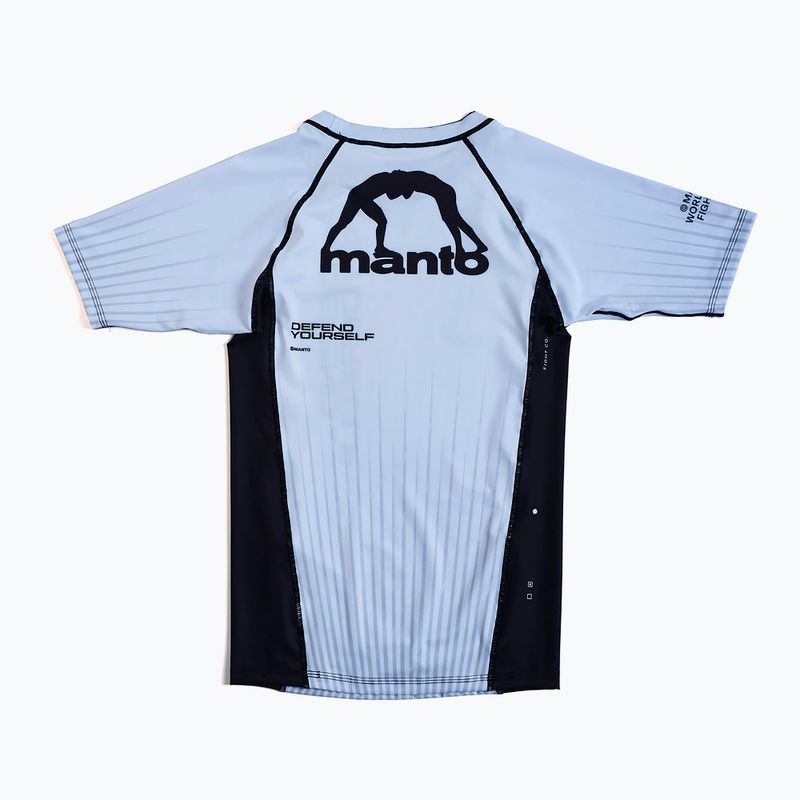 MANTO Herren Rashguard Ranked weiß 2