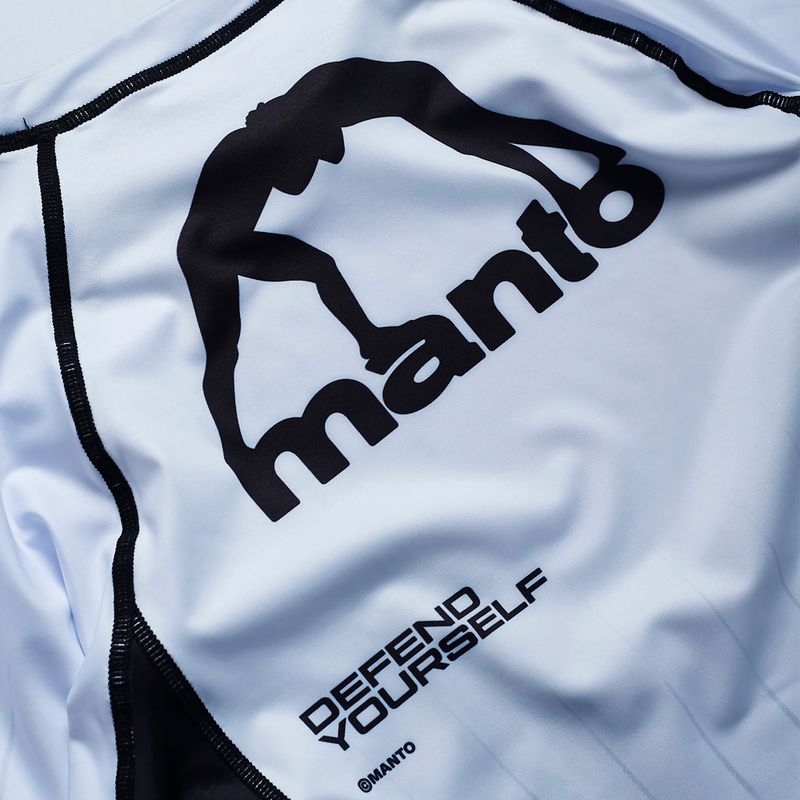 MANTO Herren Rashguard Ranked weiß 4