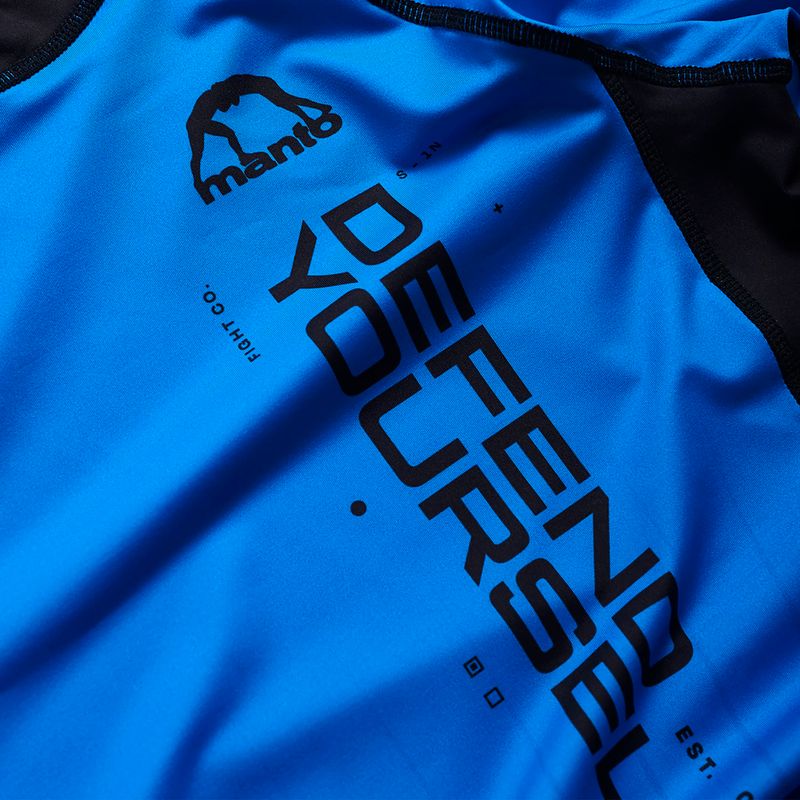 MANTO Herren Rashguard Ranked blau
