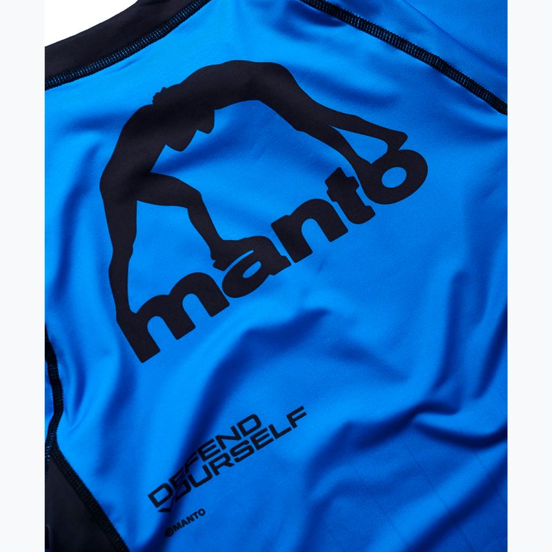MANTO Herren Rashguard Ranked blau