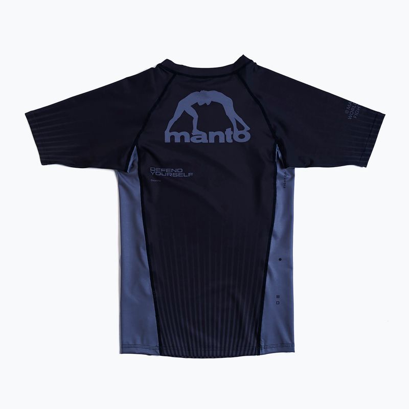 MANTO Men's Rashguard Rangiert schwarz 2