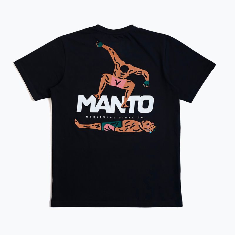 MANTO Herren-T-Shirt Stomp schwarz 2