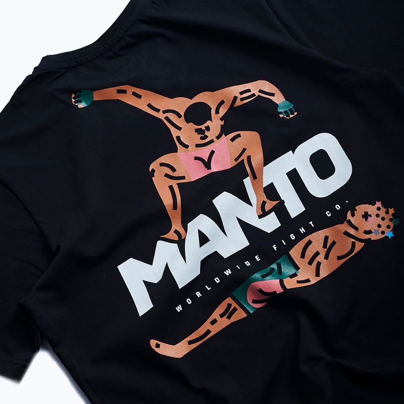 MANTO Herren-T-Shirt Stomp schwarz 4