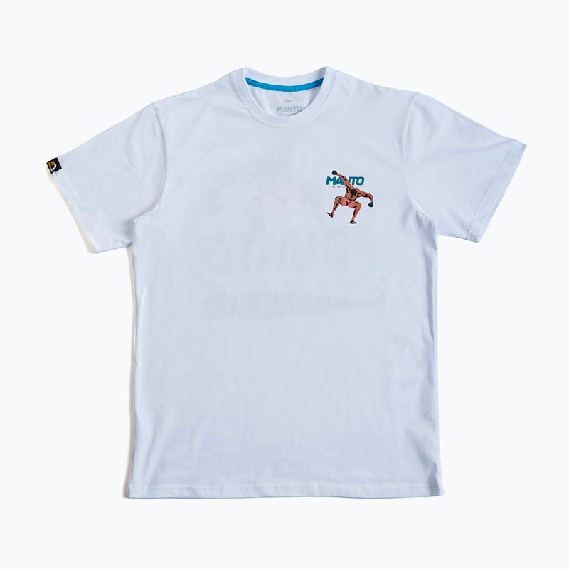 MANTO Herren-T-Shirt Stomp weiß