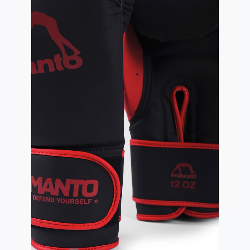 MANTO Essential Boxhandschuhe schwarz/rot 3