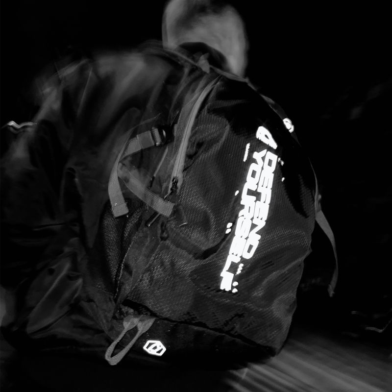 Trainings Rucksack MANTO Cross Reflective black 10