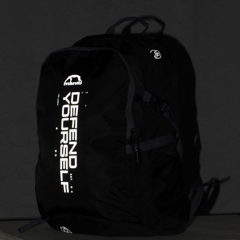 Trainings Rucksack MANTO Cross Reflective black 13