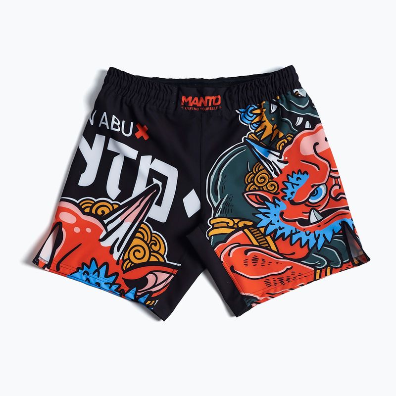 MANTO Yauhen Abu ONI Herren Trainingsshorts schwarz