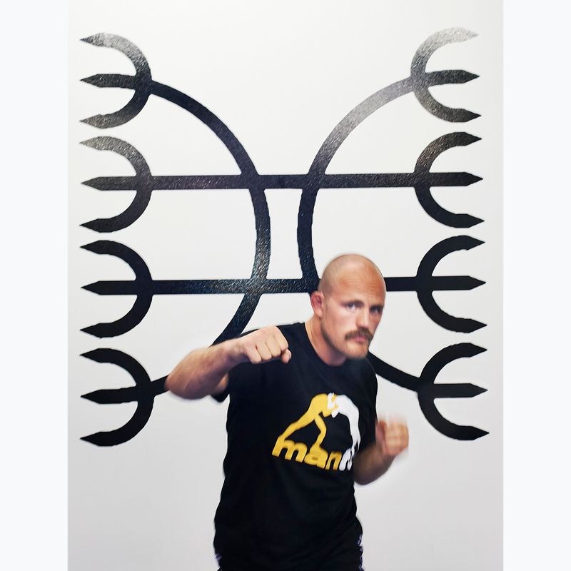 Herren T-Shirt MANTO Logo schwarz 5