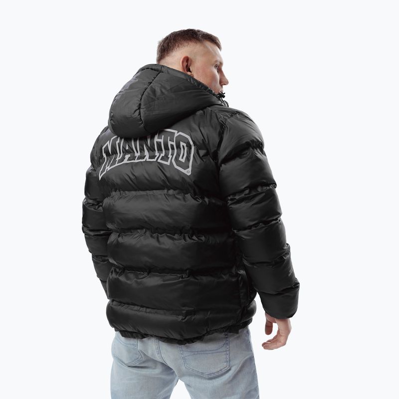 MANTO Herren Winterjacke Varsity schwarz 2