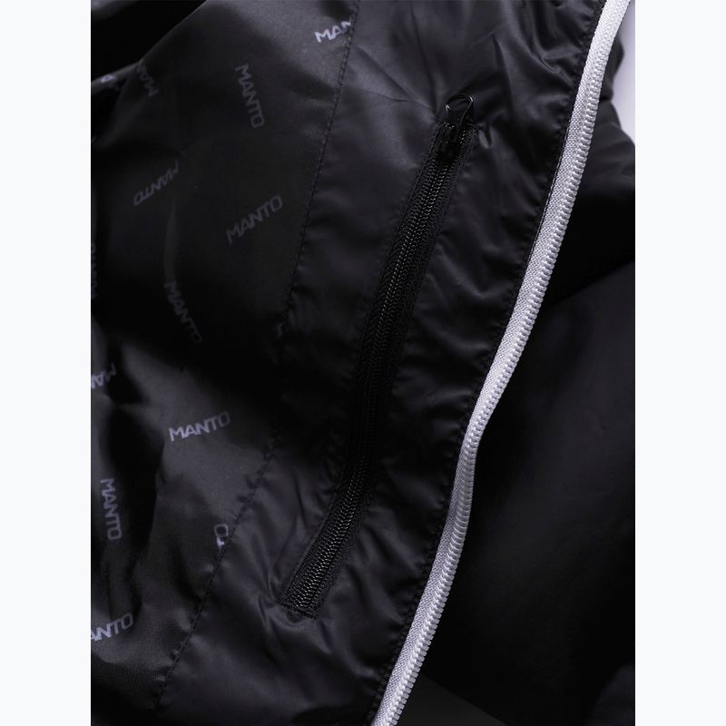 MANTO Herren Winterjacke Varsity schwarz 6